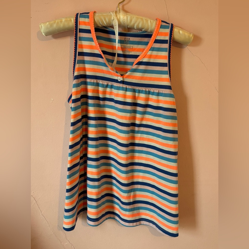 GAP Multicolor Striped Kids Tank Top
